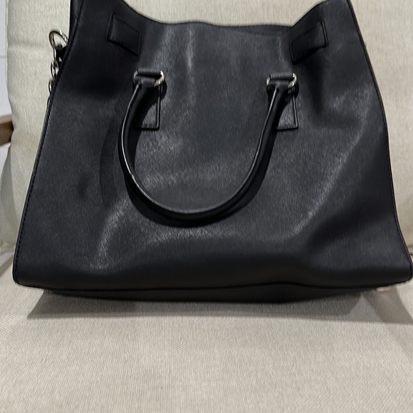 Black Michael Kors bag with silver hardware - Picture 2 of 4